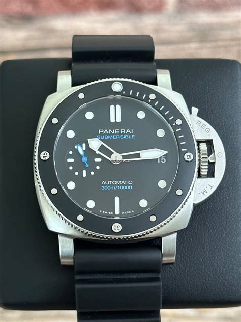 used panerai luminor submersible pam pam00683|fsot .